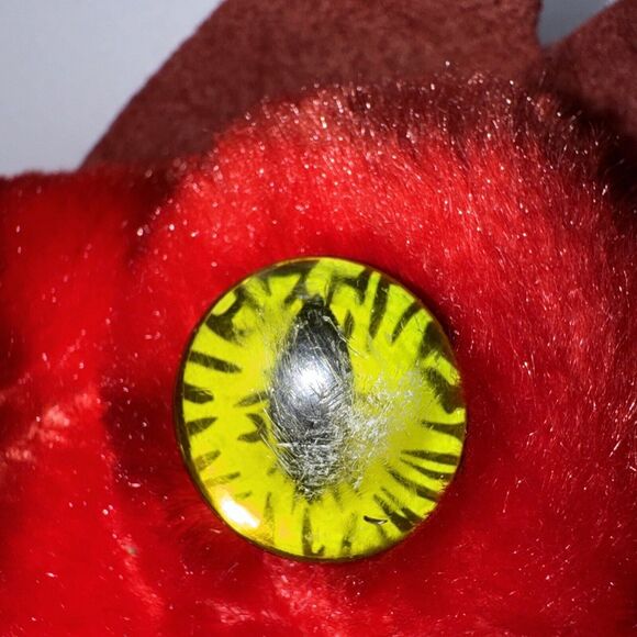 Build A Bear BAB Raptor‎ Dinosaur Red Stuffed Plush Animal 19" Preowned GUC - Picture 9 of 10